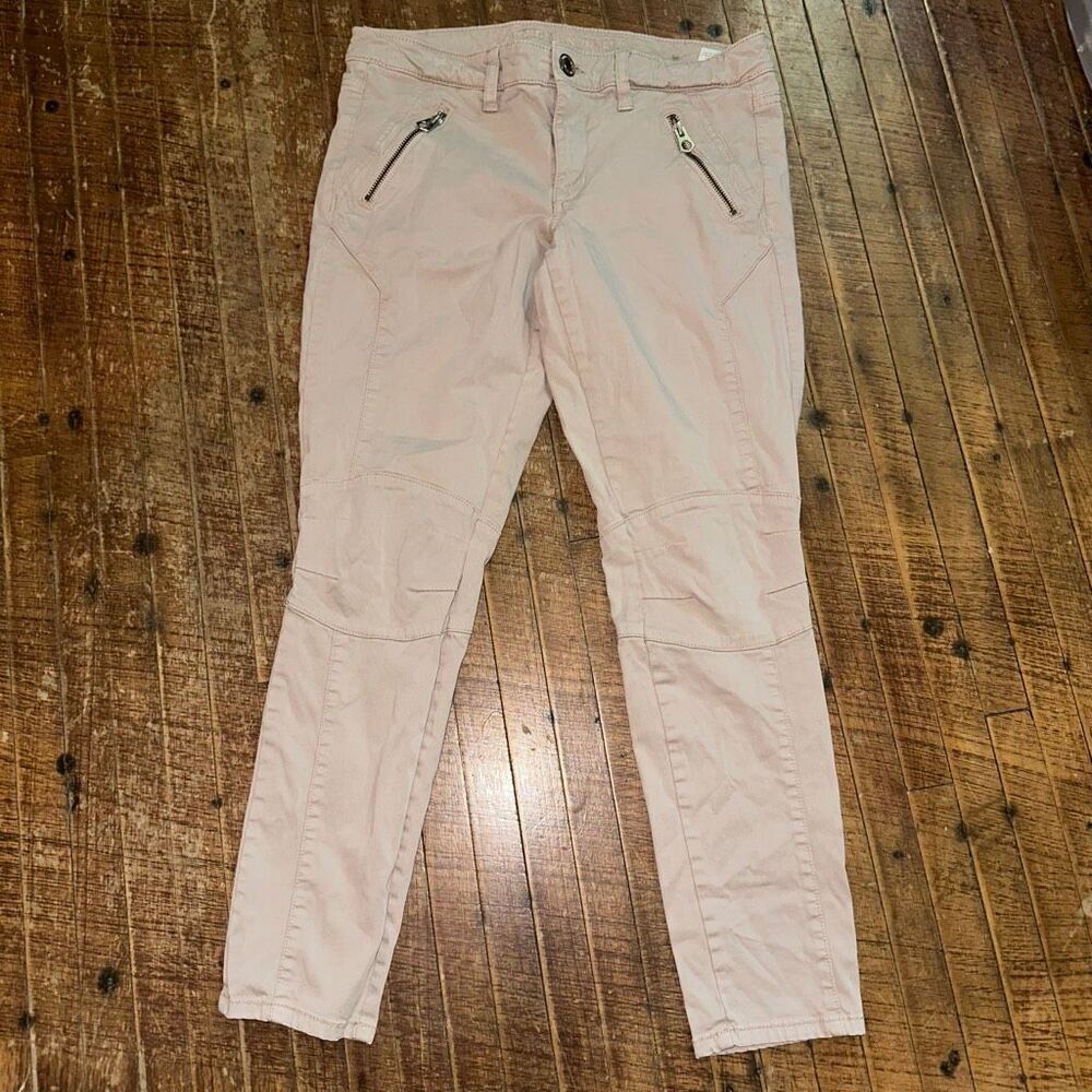 American Eagle 8 moto zipped pockets ankle super stretch jeggings
